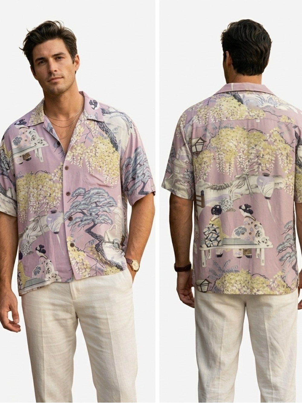🔥Rare! Vintage Made in Japan Vintage Hawaiian Shirt